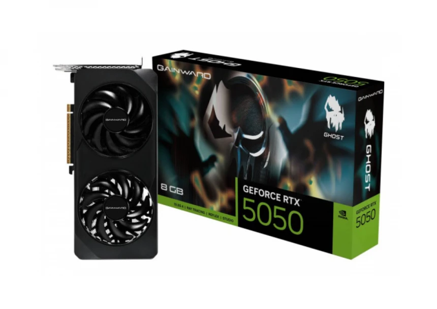 SVGA Gainward RTX5050 Ghost 8GB GDDR7 128bit, NE65050019P1-GB2070B