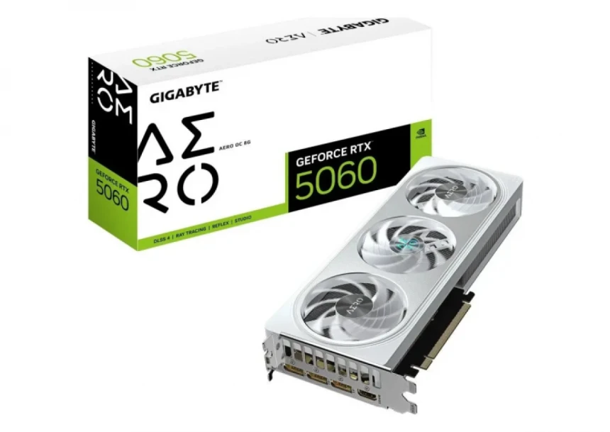 SVGA Gigabyte RTX 5060 8GB AERO OC 8GB G...
