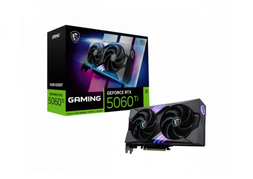 SVGA MSI RTX 5060Ti Gaming OC 16GB GDDR7...
