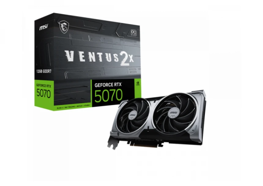 SVGA MSI RTX5070 Ventus 2X OC 12GB GDDR7...