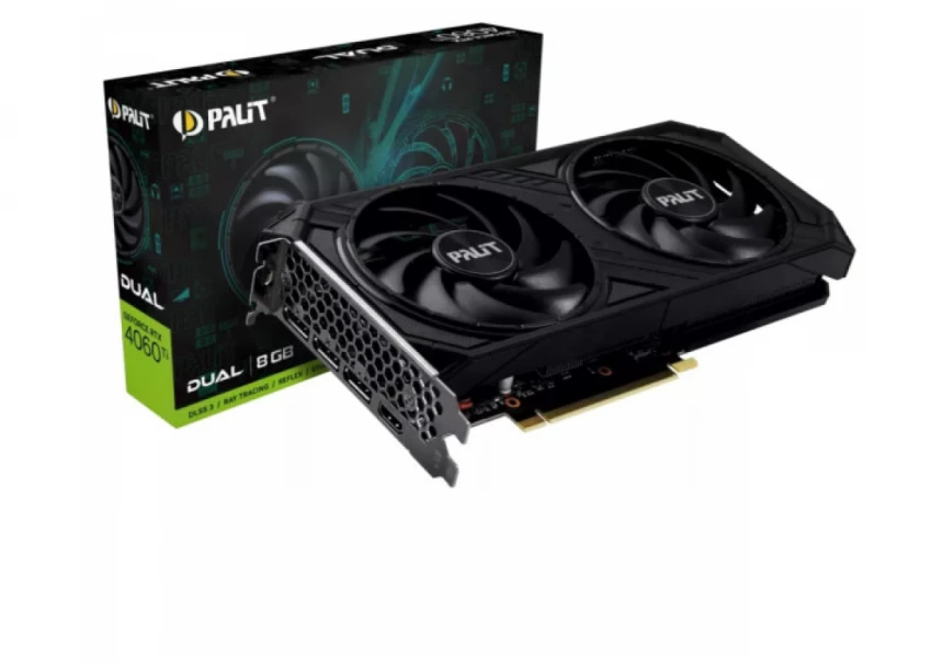 SVGA Palit Geforce RTX4060Ti Dual 8GB GD...