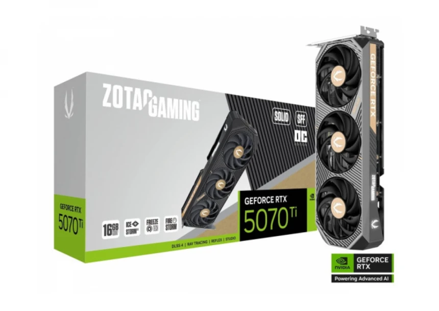 SVGA Zotac GeForce RTX 5070 Ti SOLID SFF...