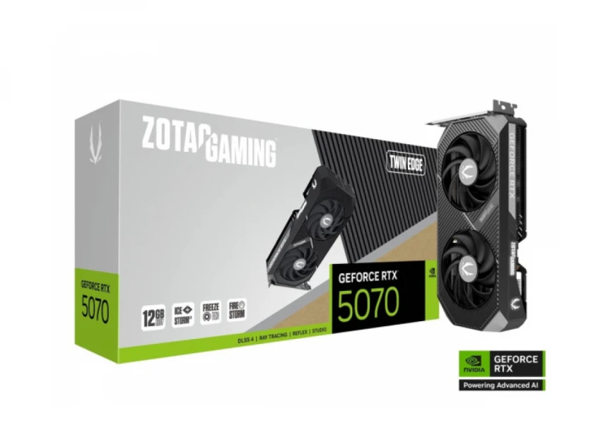 SVGA Zotac RTX 5070 Twin Edge 12GB GDDR7...