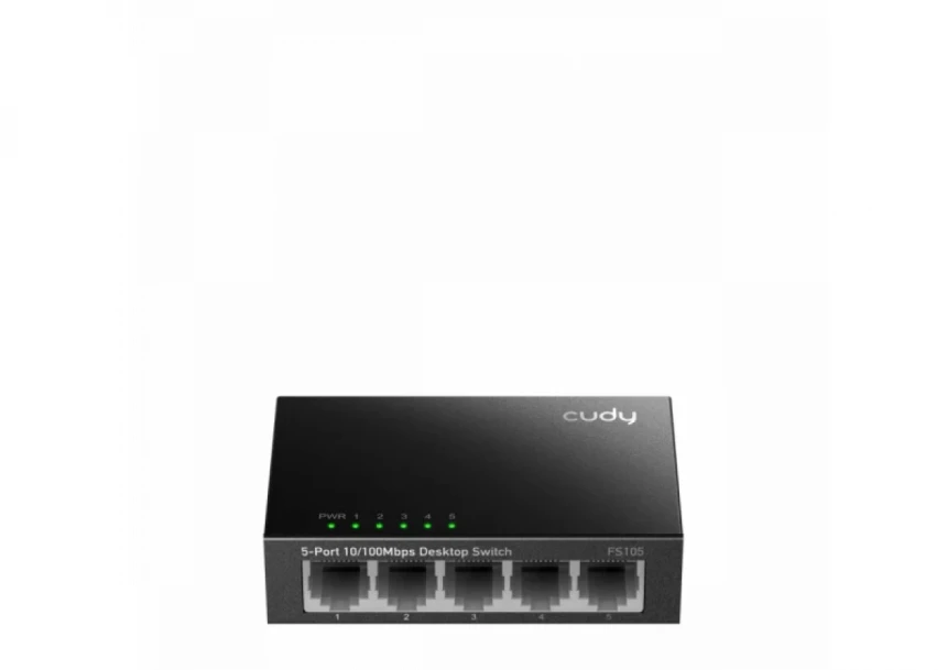 Svič 10/100 5-port Cudy FS105/Metalno ku...