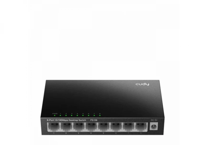 Svič 10/100 8-port Cudy FS108/ Metalno k...