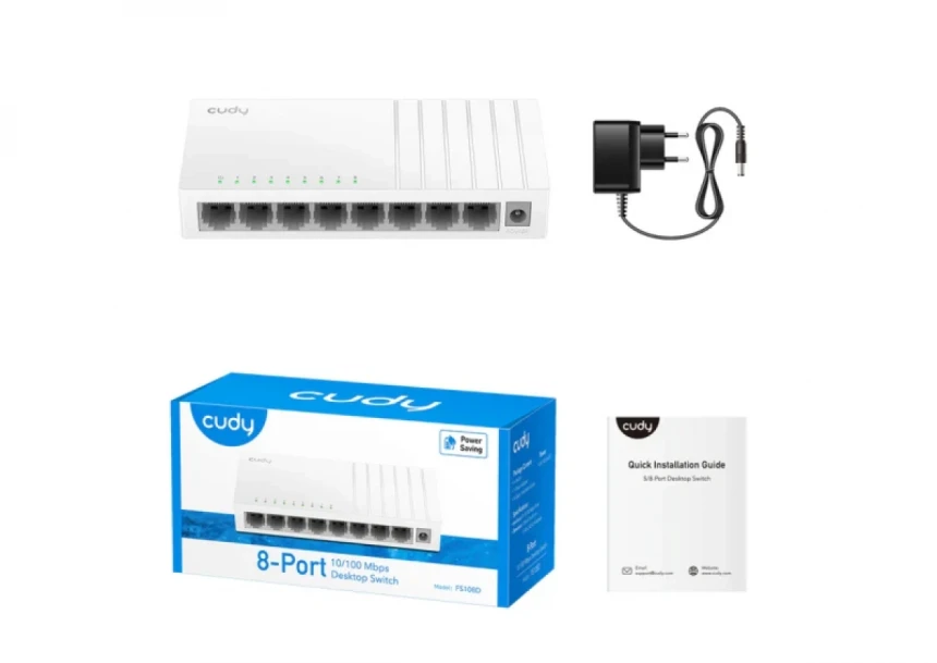 Svič 10/100 8-port Cudy FS108D