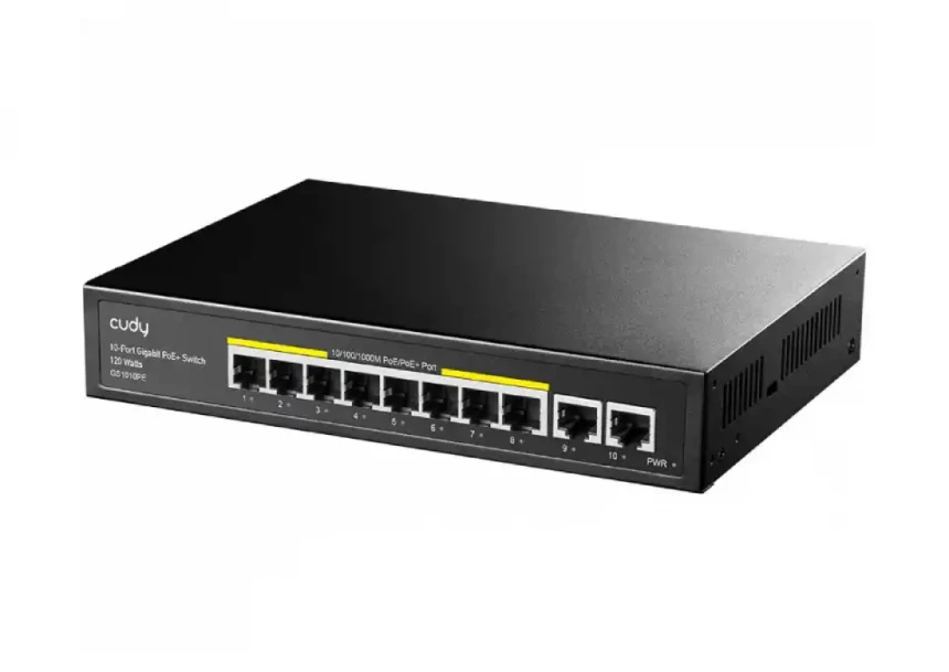 Svič 10/100/1000 10-port Cudy GS1010PE