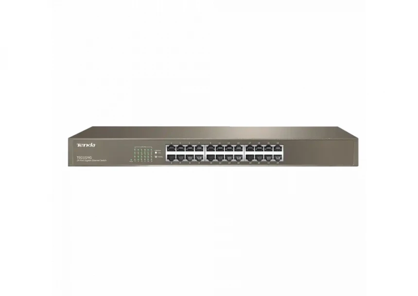 Svič 10/100/1000 24-port Tenda TEG1024G ...