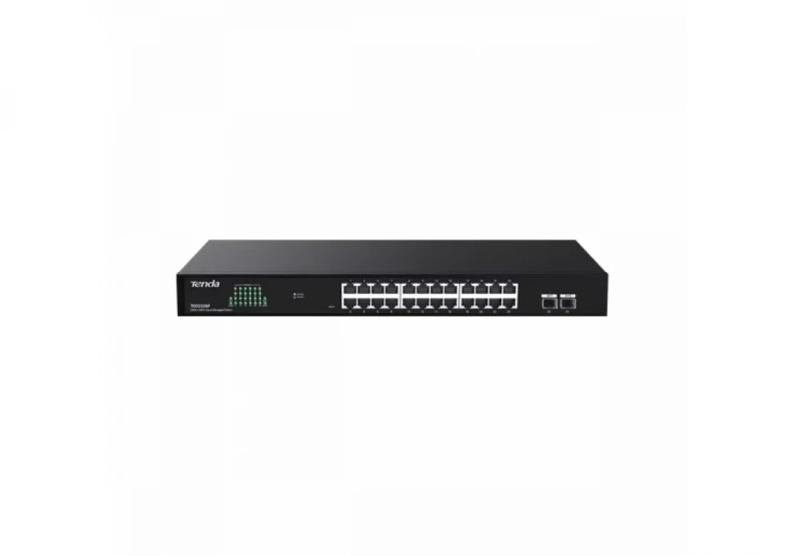 Svič 10/100/1000 24-port Tenda TEG2226F+...