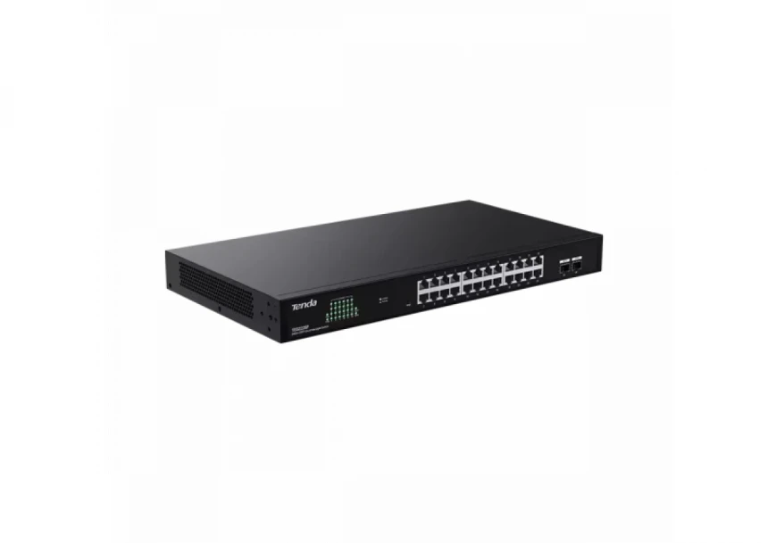 Svič 10/100/1000 24-port Tenda TEG2226F+ 2SFP Cloud Managed