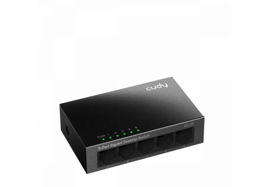 Svič 10/100/1000 5-port Cudy GS105/ Metalno kućište