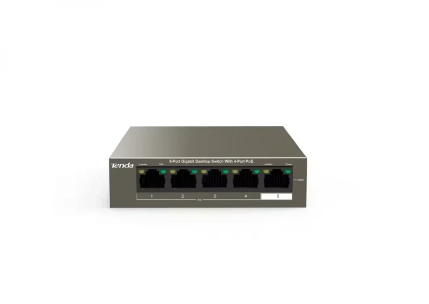 Svič 10/100/1000 5-port TEG1105P-4/4 PoE...
