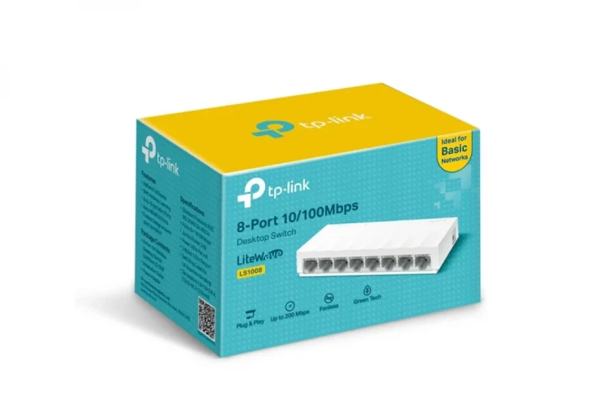Svič 10/100/1000 8-port TP-Link LS1008
