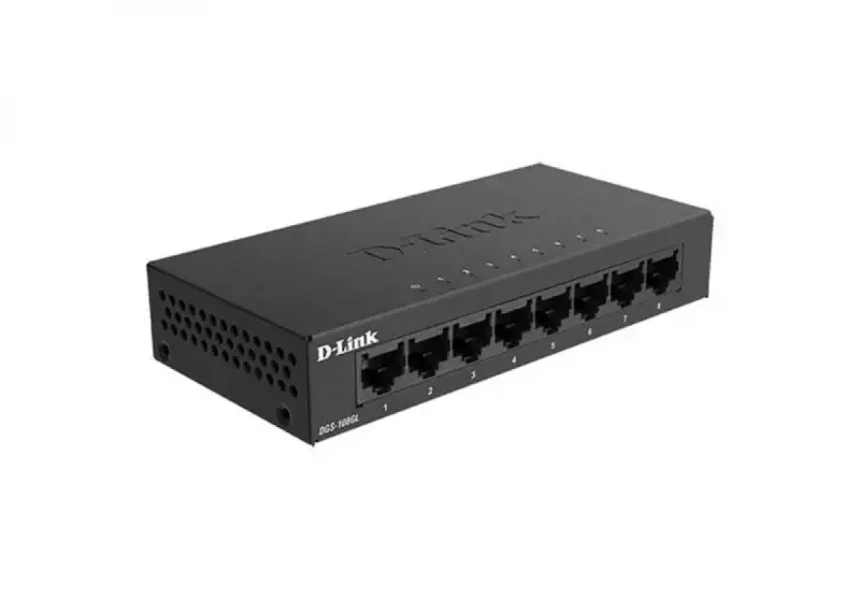 Svič 8-port 10/100/1000 D-Link Unmanaged...