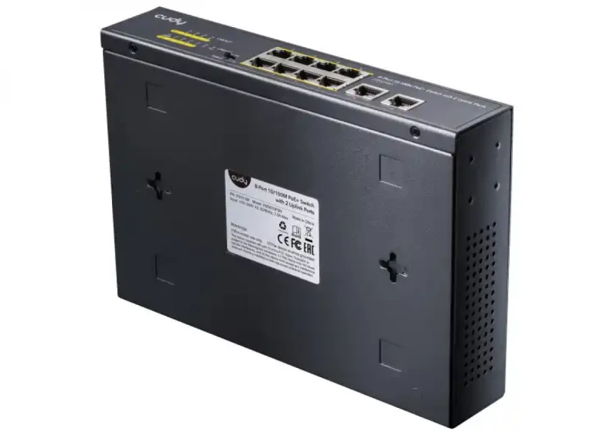 Svič 8-Port 10/100M PoE+/2 Uplink 10/100...