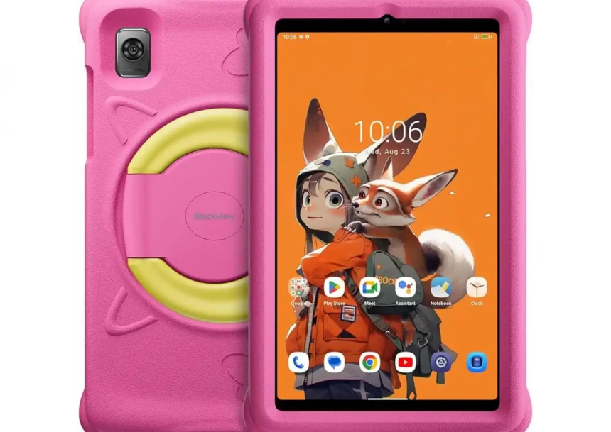 Tablet 10.1 Blackview Tab 60 Pro Kids LTE HD+ IPS 800x1280/4GB/128GB/5MP-8MP/Pink