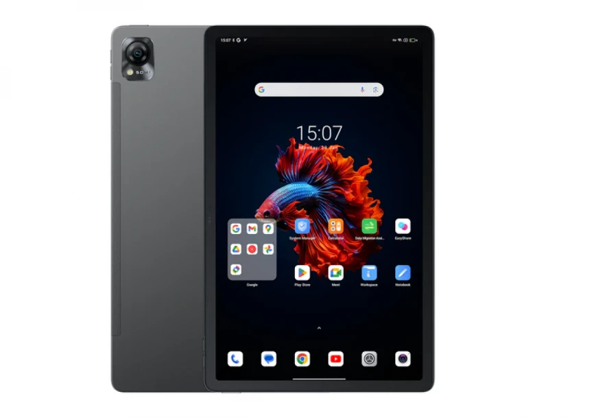 Tablet 11.5 Blackview MEGA 1 LTE 1200x2000 FHD+ 120Hz/12GB/256GB/13MP-50MP/FPR/Android 13/Gray