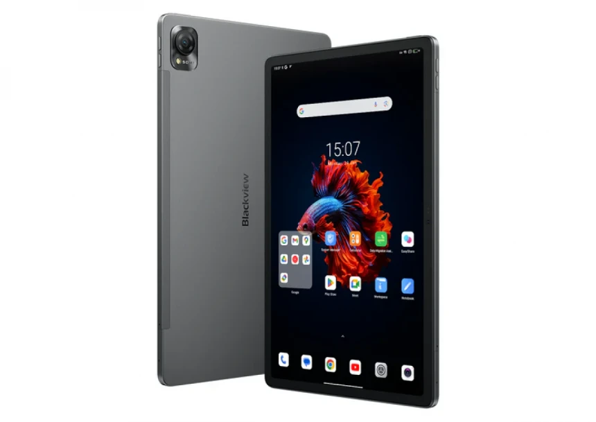 Tablet 11.5 Blackview MEGA 1 LTE 1200x2000 FHD+ 120Hz/8GB/256GB/13MP-50MP/FPR/Android 13/Gray