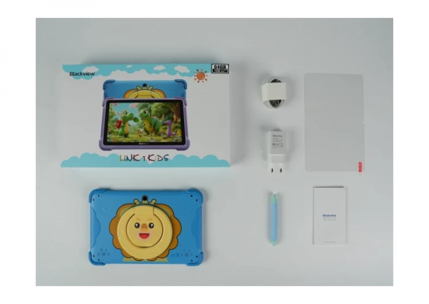 Tablet 8.68 Blackview LINK 1 Kids 800x1340 HD+ IPS 4GB/64GB/5MP-8MP/Blue