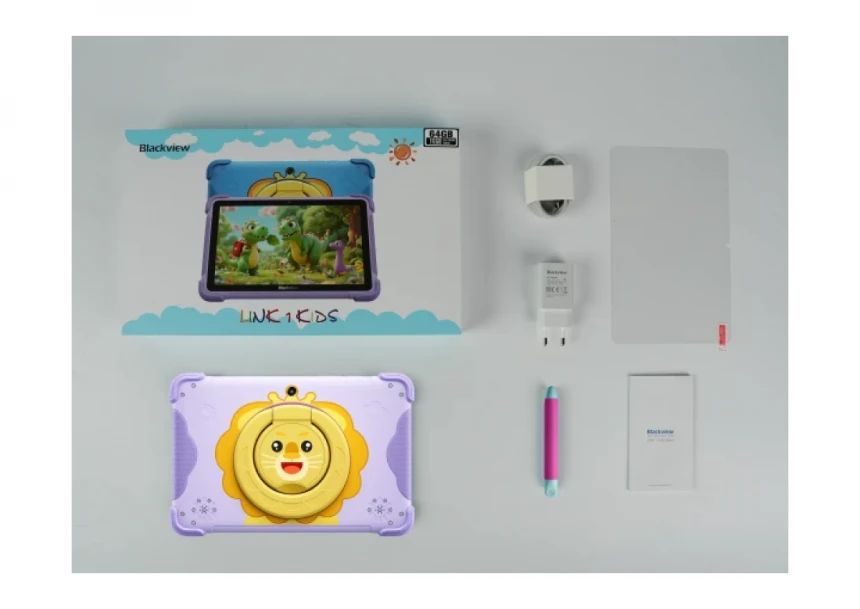 Tablet 8.68 Blackview LINK 1 Kids 800x1340 HD+ IPS 4GB/64GB/5MP-8MP/Puprle