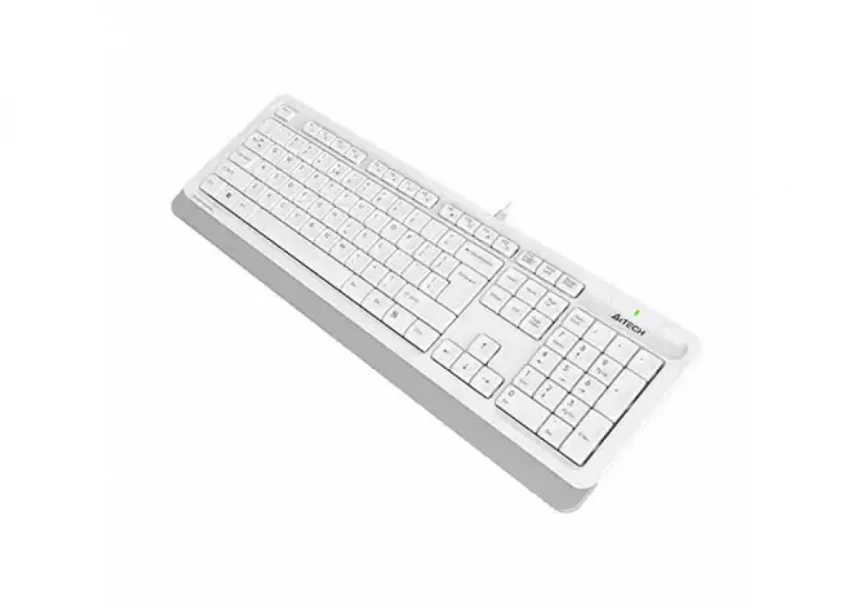 Tastatura A4 Tech FK10 Bela US