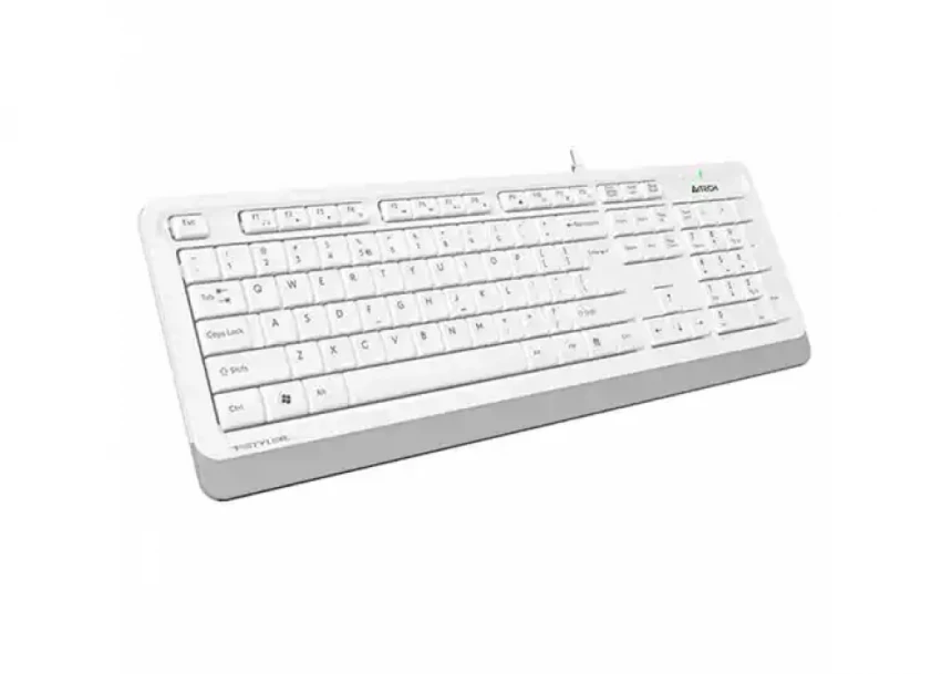 Tastatura A4 Tech FK10 Bela US