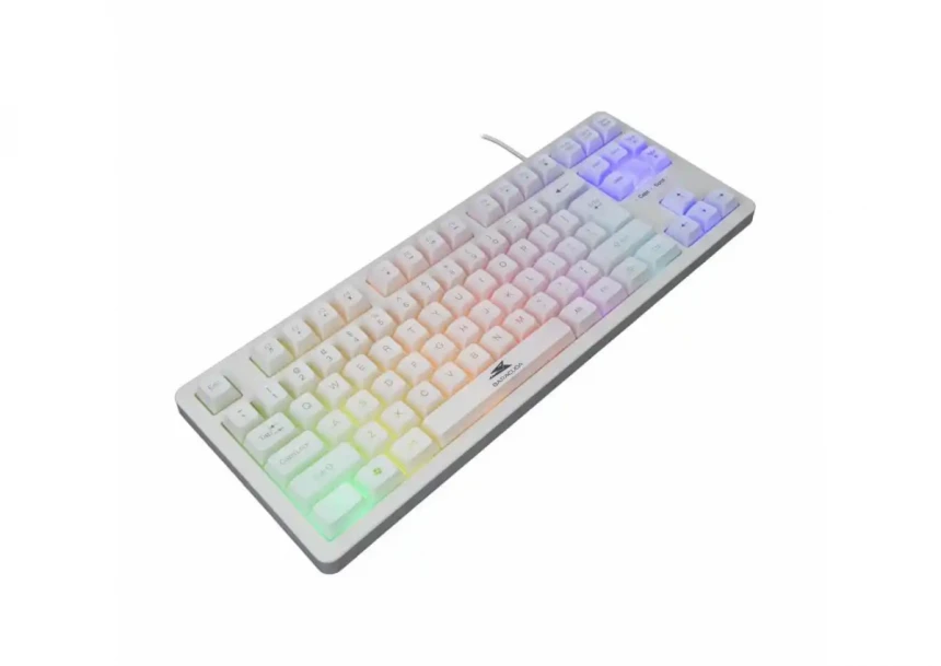 Tastatura Baracuda Krill BGK 01114 bela US RGB