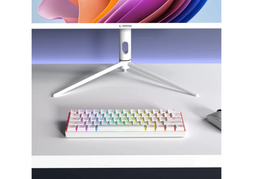 Tastatura Bluetooth Rampage KB-RX63 B-ATOM mini mehanička crveni switch 39912
