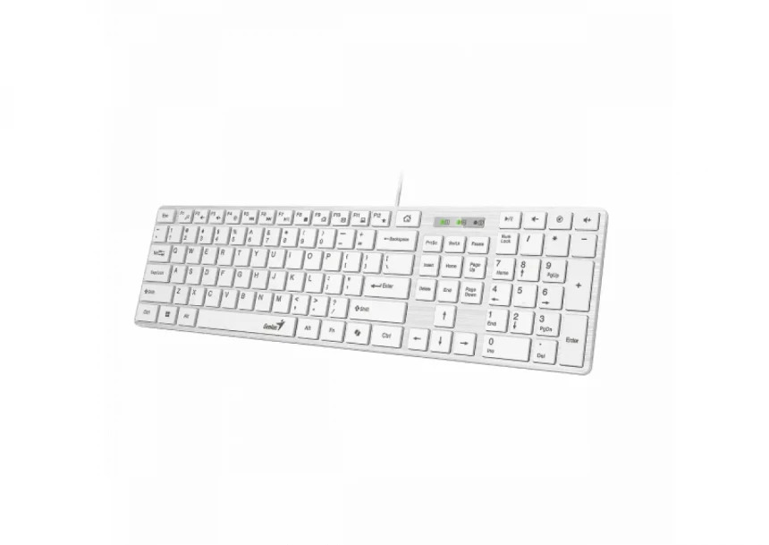 Tastatura Genius SlimStar 126 USB US bela