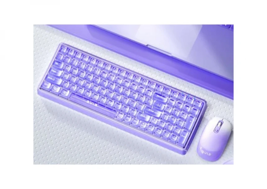 Tastatura i mis Aula AC210 Purple combo,...