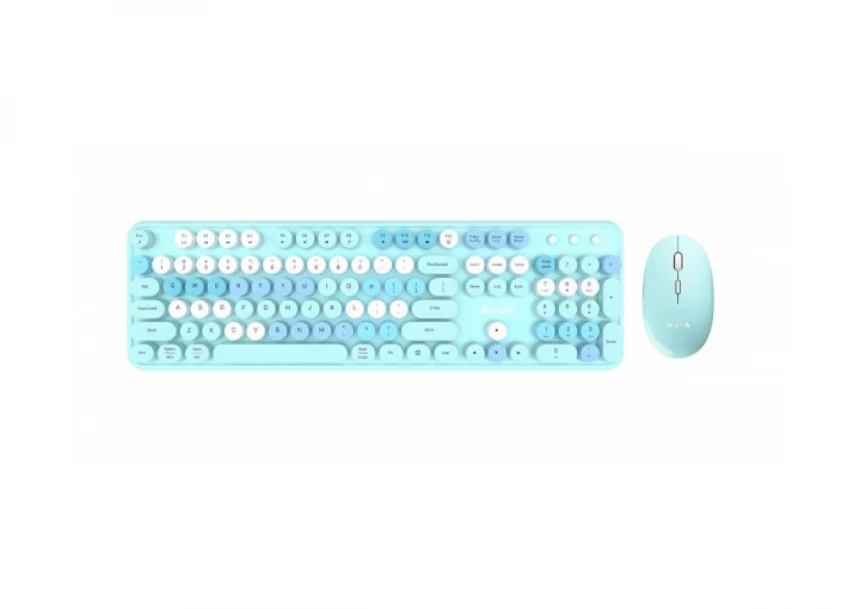 Tastatura i mis Aula AC306 Blue combo, b...