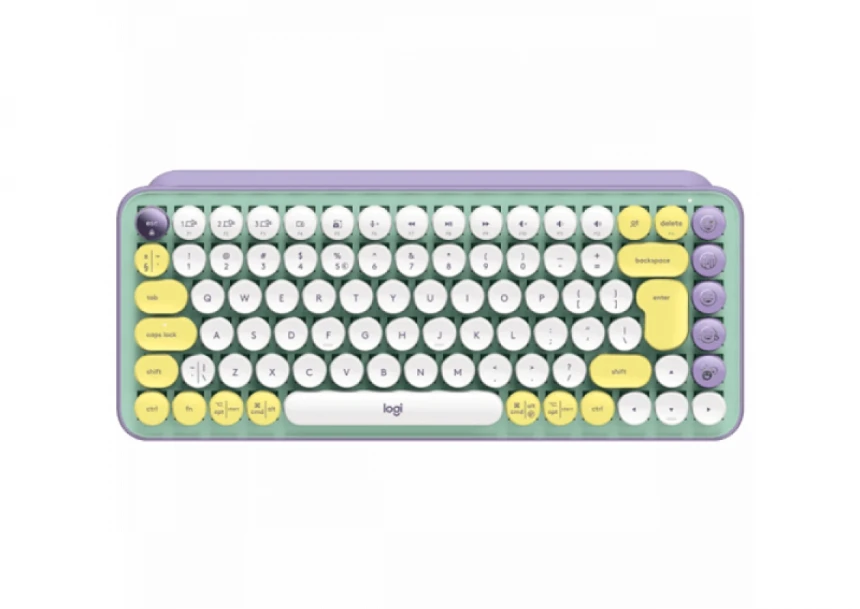 Tastatura Logitech Pop Keys Daydream bel...
