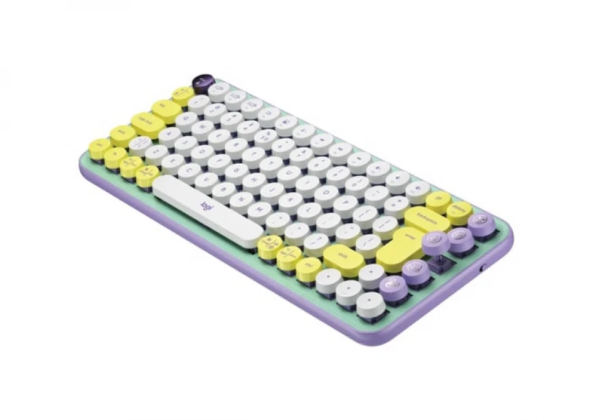 Tastatura Logitech Pop Keys Daydream bela/ljubičasta US 920-010736