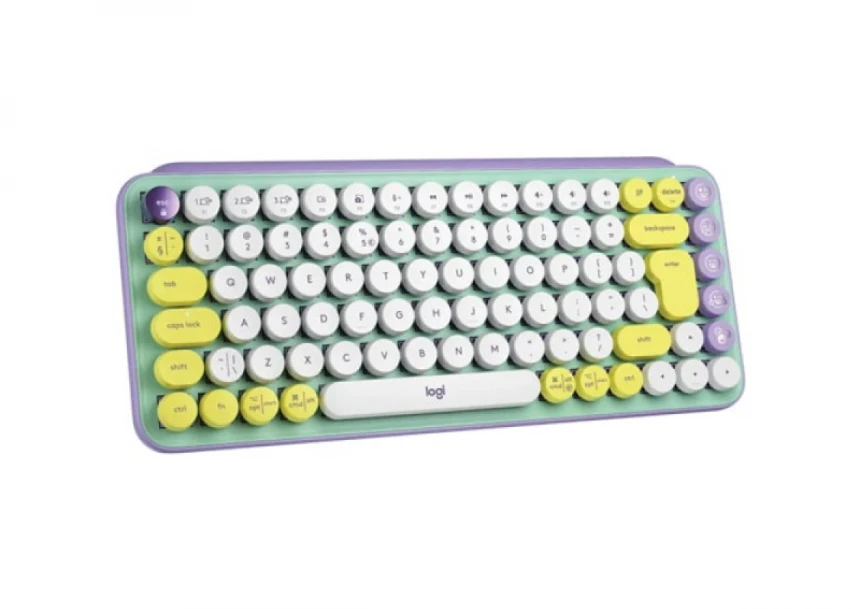 Tastatura Logitech Pop Keys Daydream bela/ljubičasta US 920-010736