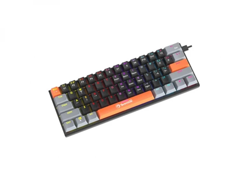 Tastatura MARVO KG903 mehanička sa RGB osvetljenjem (crveni svičevi)