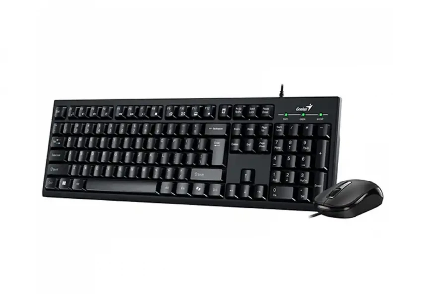 Tastatura + miš Genius KM-100SE USB YU crni