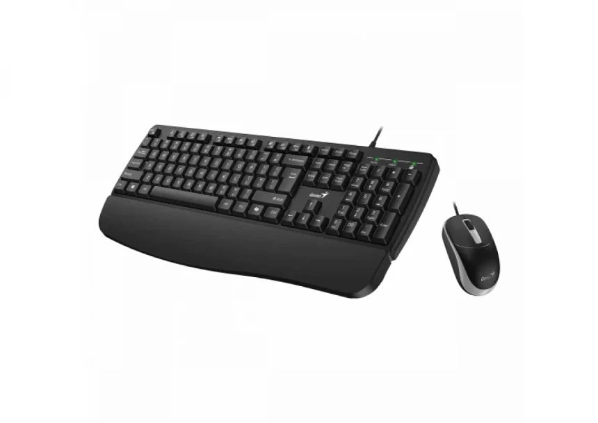 Tastatura + miš Genius KM-123 USB US crna