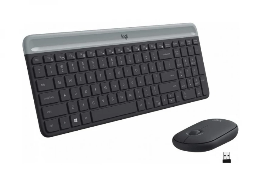 Tastatura + Miš Logitech MK470 US Slim Wireless 920-009204