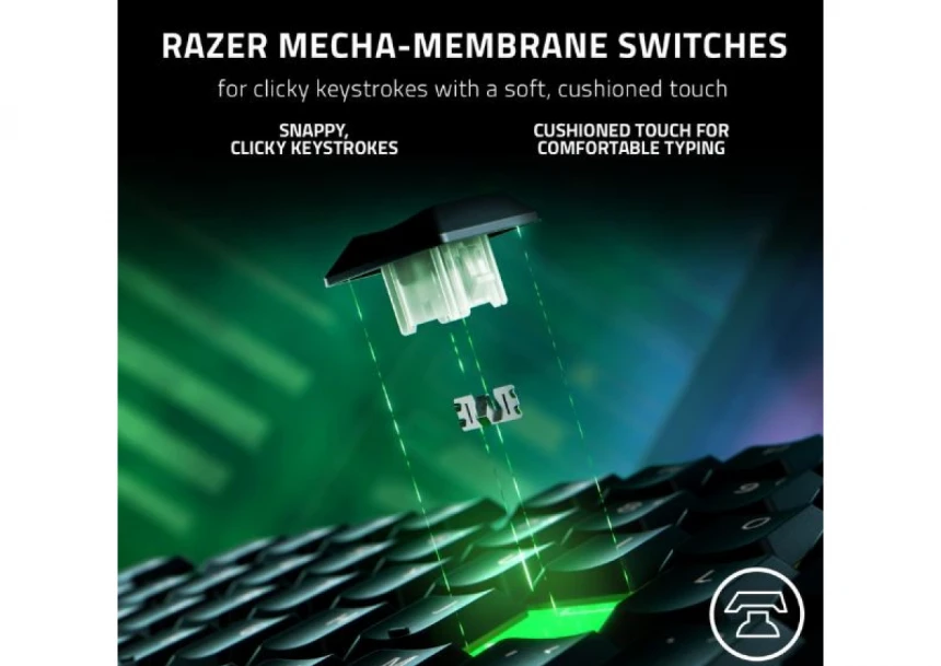 Tastatura Razer Ornata V3 Black RZ03-04460100-R3M1