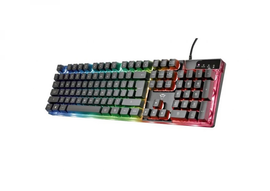 Tastatura Trust GXT 835 AZOR gaming US, ...