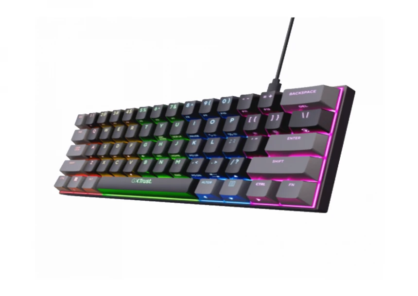 Tastatura TRUST GXT867 ACIRA 60% MINI/Ga...