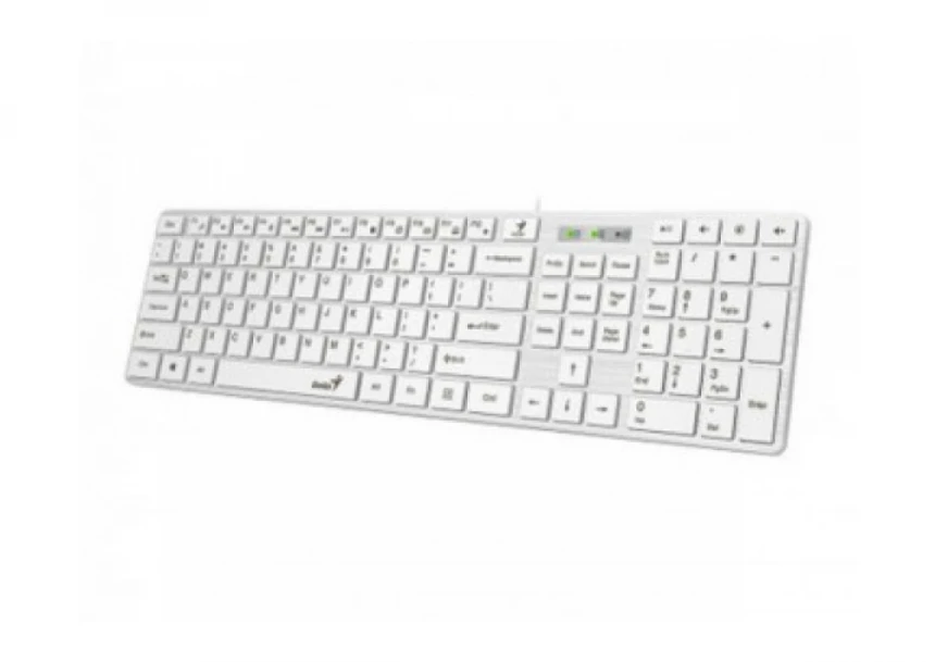 Tastatura USB Genius SlimStar 126 YU bel...