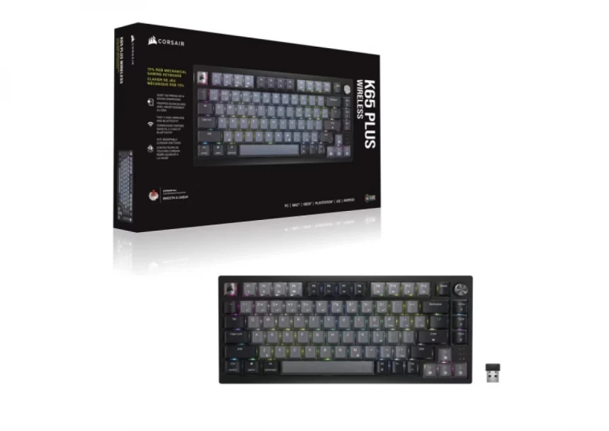 Tastatura Wireless gaming Corsair K65 Plus mehanička CH-91D401L-NA