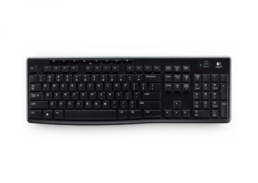Tastatura Wireless Logitech K270 US Blac...