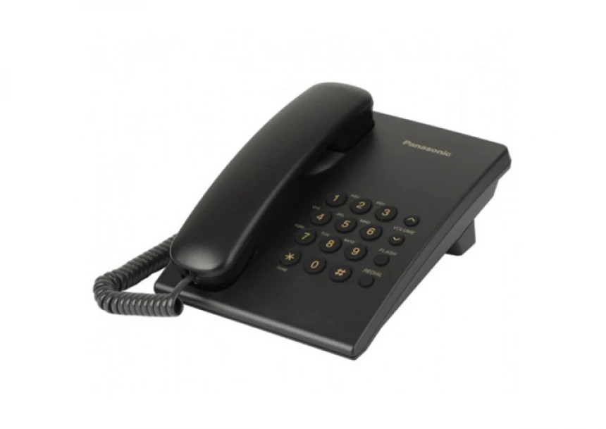 Telefon fiksni žični Panasonic KX-TS500FXB
