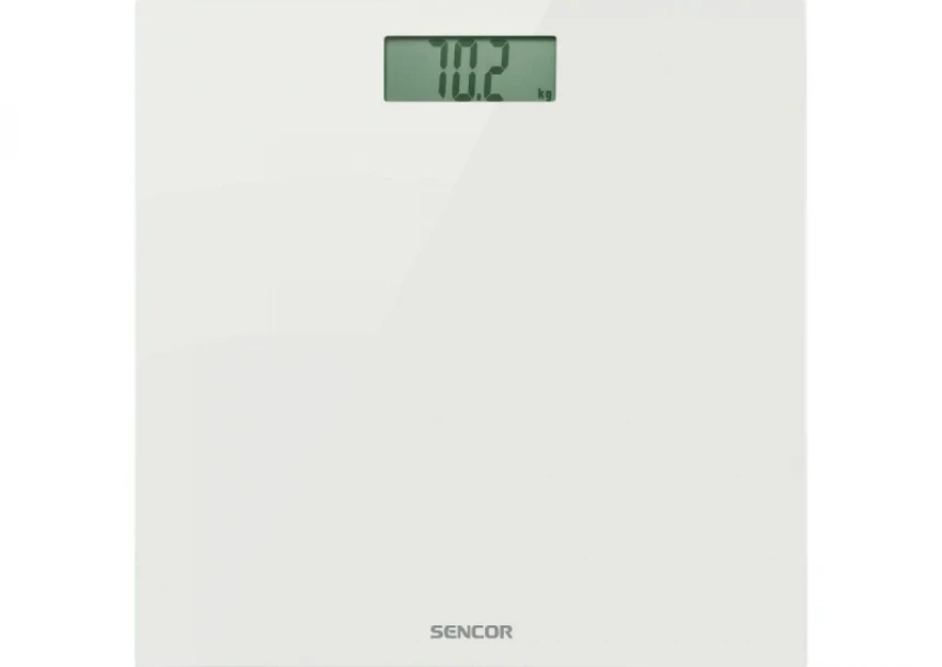 Telesna vaga Sencor SBS 2301WH/LCD/bela