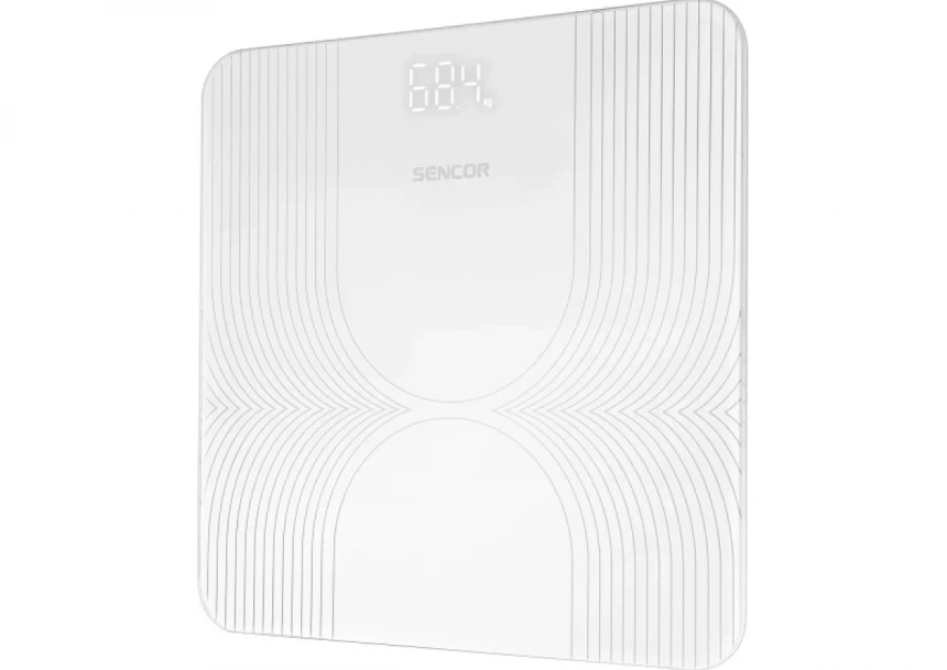 Telesna vaga Sencor SBS 2475WH/LCD/bela