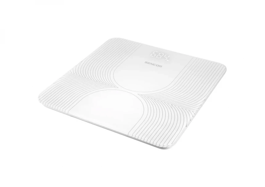 Telesna vaga Sencor SBS 2475WH/LCD/bela
