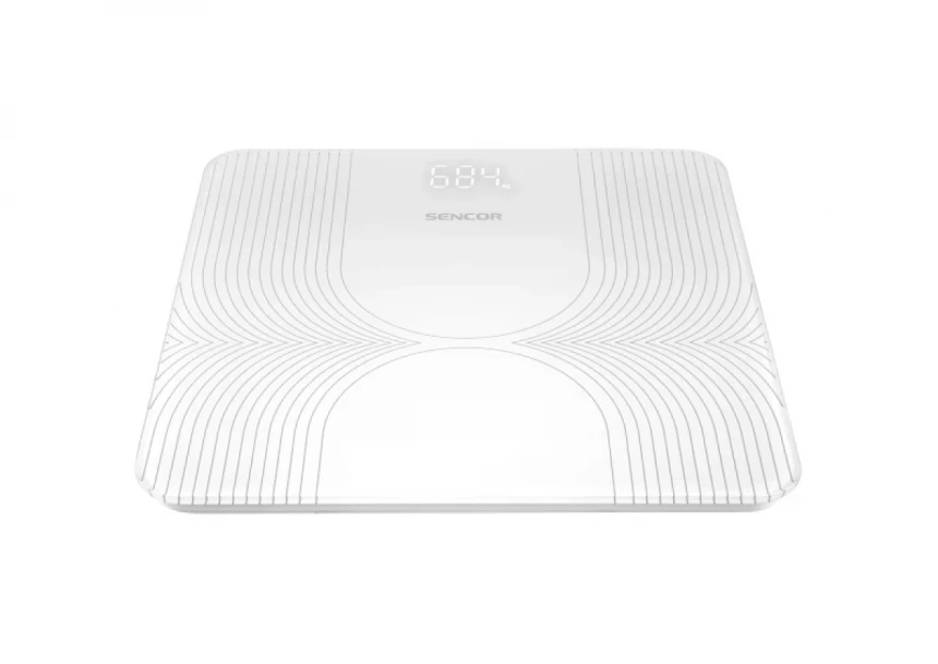 Telesna vaga Sencor SBS 2475WH/LCD/bela