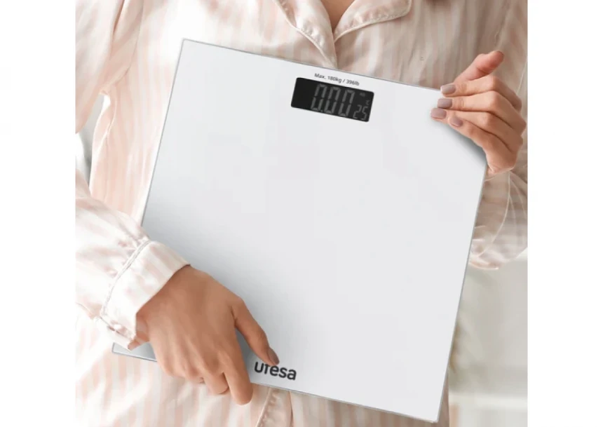 Telesna vaga Ufesa Basel/180kg/LCD/bela